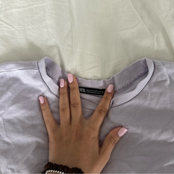 Zara Purple Top - Picture 2 of 3